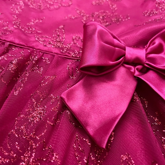 ❌SOLD❌ NWT Jona Michelle Red Glitter Party Dress - Picture 8 of 8